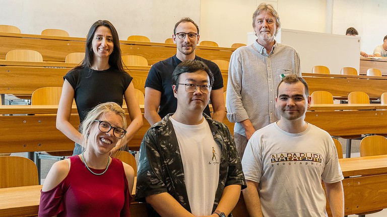 Haut: Tugçe Delipinar, Berke Erbas, Jürgen Brugger. Bas: Camilla Minzoni, Chenxiang Zhang, Pol Torres Vila © Adrian Alberola Campailla