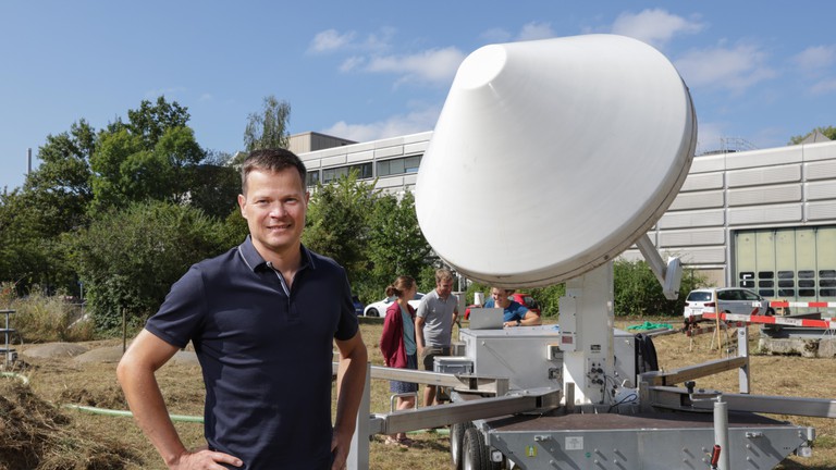 Alexis Berne, meilleur enseignant 2024 de la section Science et ingénierie de l’environnement - 2025 EPFL/Alain Herzog - CC-BY-SA 4.0